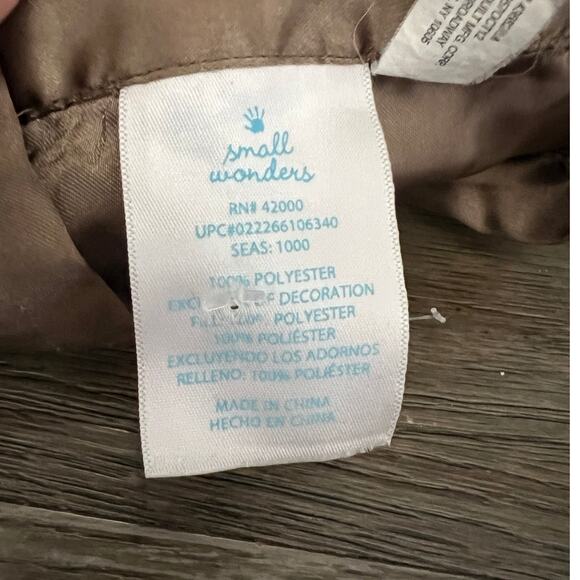 Small Wonders Safari Lion Plush Lovey - Picture 5 of 6